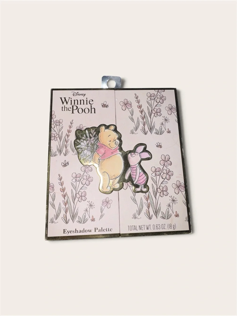 Disney Winnie the Pooh Eyeshadow Palette — Pink Floral Artwork